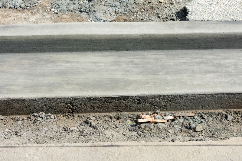 Concrete Curb Installation detail